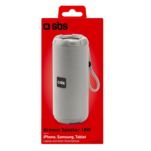 SBS Armour Bluetooth hangszóró, 10 W, fehér