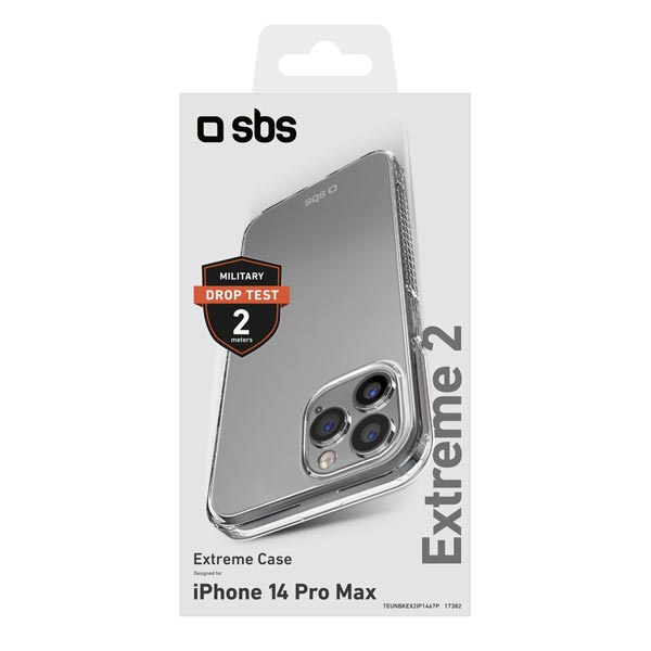 SBS tok Extreme X2 iPhone 14 Pro Max számára, áttetsző