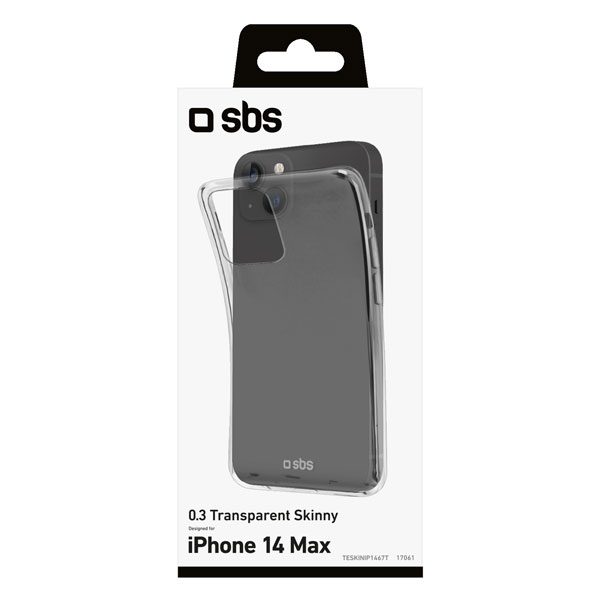 SBS Skinny tok Apple iPhone 14 Plus számára, átlátszó