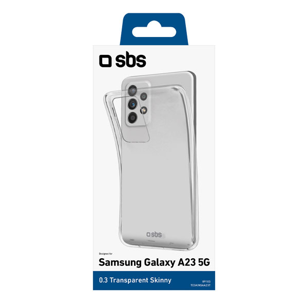 SBS Skinny tok Samsung Galaxy A23 5G számára, átlátszó