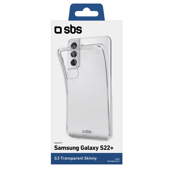 SBS Skinny tok Samsung Galaxy S22 Plus számára, átlátszó