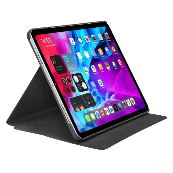 SBS tok Trio Book Pro iPad Pro 12'' 2021 számára, fekete