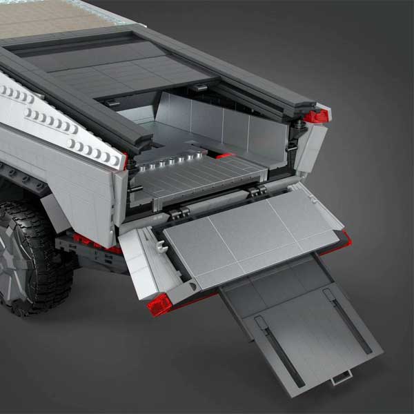 Mega Tesla Cybertruck 48 cm építőkészlet Mega Tesla Cybertruck 48 cm építőkészlet