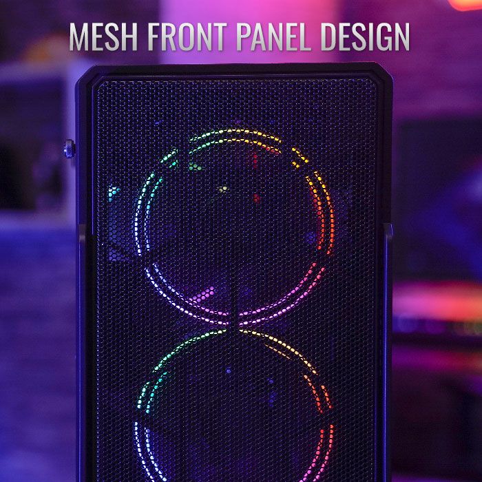 AeroCool case ML G Ore Saturn FRGB, Mid Tower, ATX AeroCool case ML G Ore Saturn FRGB, Mid Tower, ATX