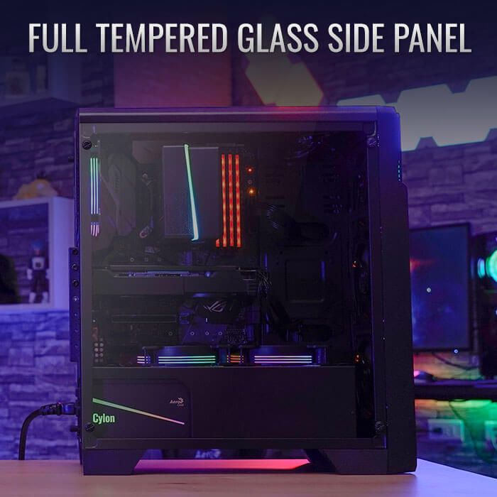 AeroCool case ML G Ore Saturn FRGB, Mid Tower, ATX AeroCool case ML G Ore Saturn FRGB, Mid Tower, ATX
