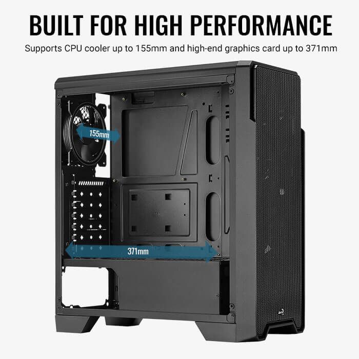 AeroCool case ML G Ore Saturn FRGB, Mid Tower, ATX AeroCool case ML G Ore Saturn FRGB, Mid Tower, ATX