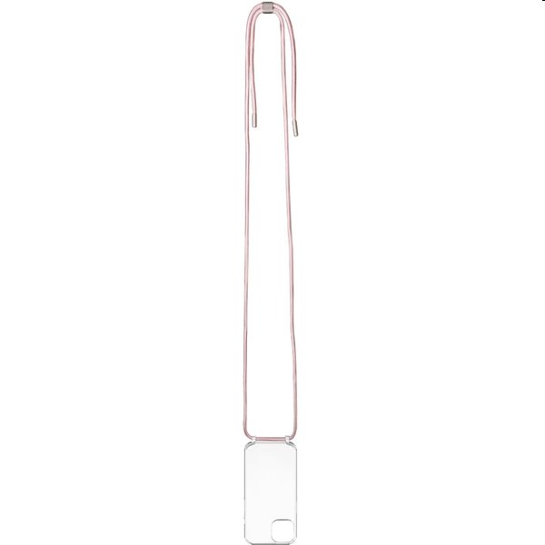 FIXED Pure Neck nyakbaakasztós madzaggal Apple iPhone 7/8/SE (2020/2022) számára, rózsaszín FIXED Pure Neck nyakbaakasztós madzaggal Apple iPhone 7/8/SE (2020/2022) számára, rózsaszín