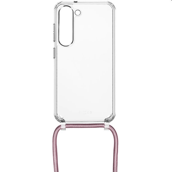 FIXED Pure Neck nyakbaakasztós madzaggal Samsung Galaxy A54 5G számára, rózsaszín