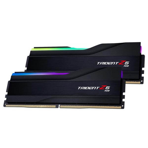 G.SKILL 32GB kit DDR5 5600 CL28 Trident Z5 RGB, fekete