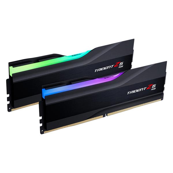 G.SKILL 32GB kit DDR5 6000 CL32 Trident Z5 RGB, fekete