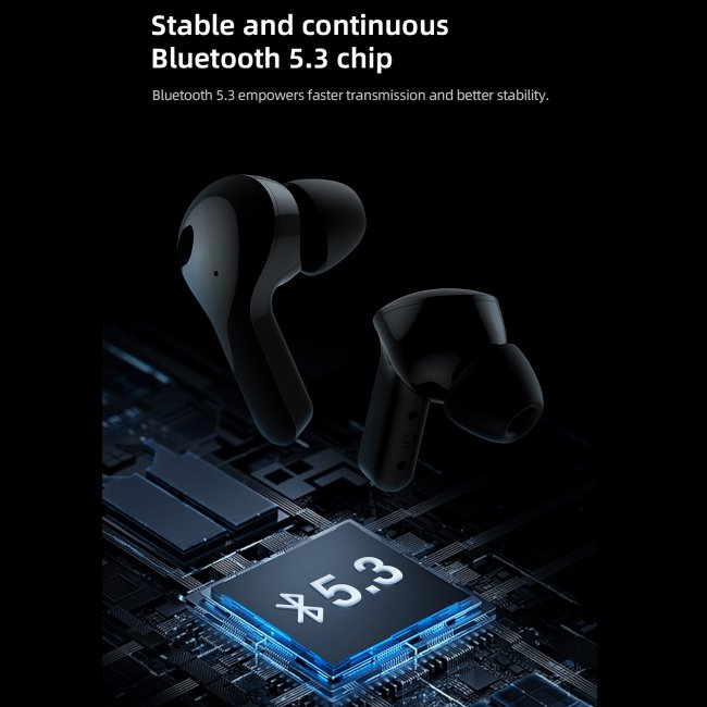 Mibro Earbuds 3 TWS, fekete