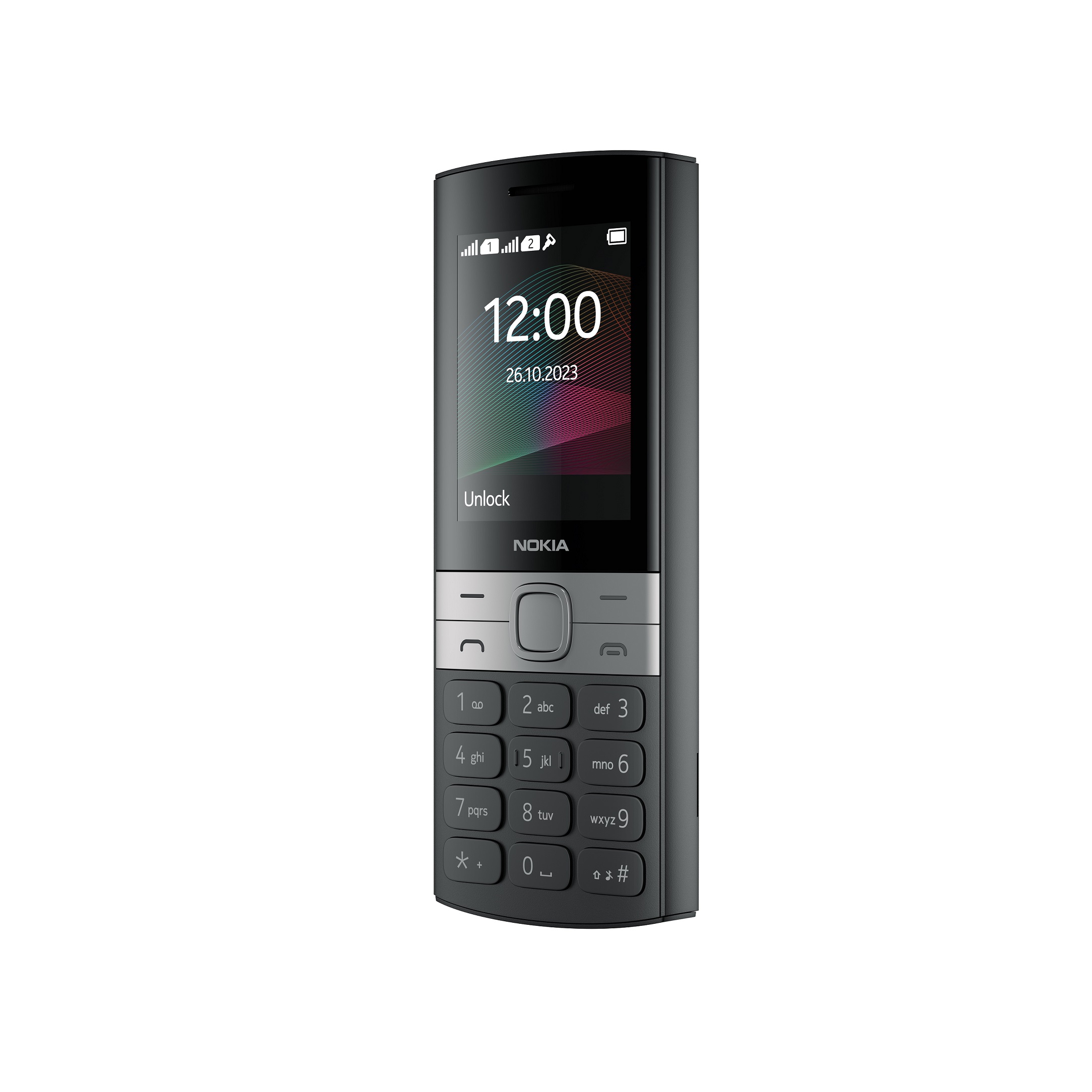 Nokia 150 Dual SIM 2023 fekete