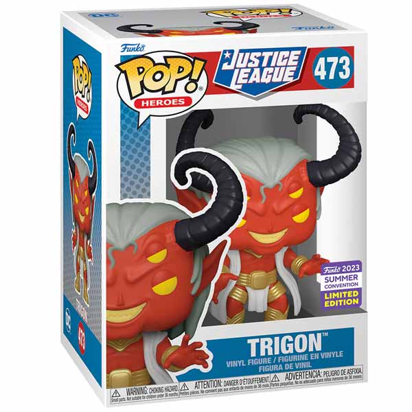 POP! Trigon (DC) 2023 Summer Convention Limitált Kiadás figura
