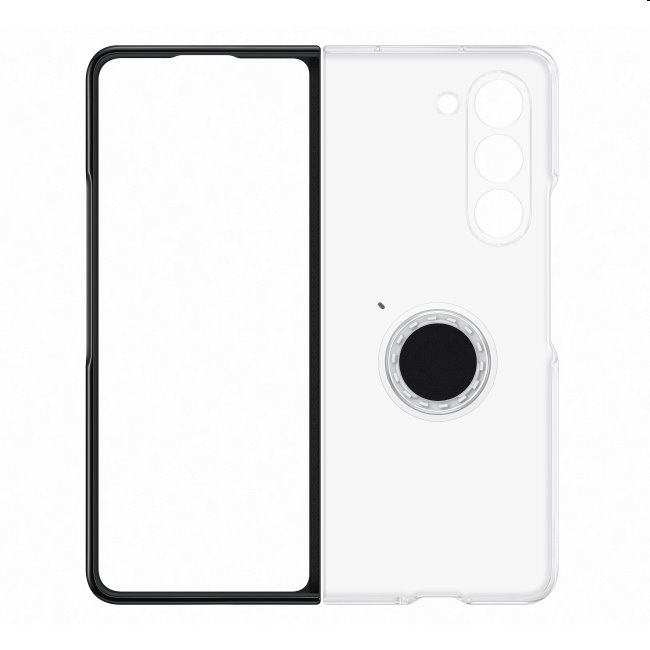Clear Gadget tok Samsung Galaxy Z Fold5 számára, transparent (levehető fogantyúval) Clear Gadget tok Samsung Galaxy Z Fold5 számára, transparent (levehető fogantyúval)