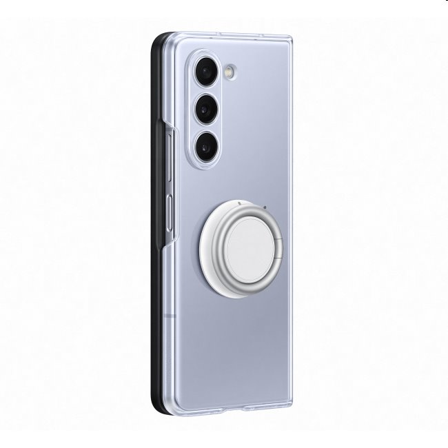 Clear Gadget tok Samsung Galaxy Z Fold5 számára, transparent (levehető fogantyúval) Clear Gadget tok Samsung Galaxy Z Fold5 számára, transparent (levehető fogantyúval)