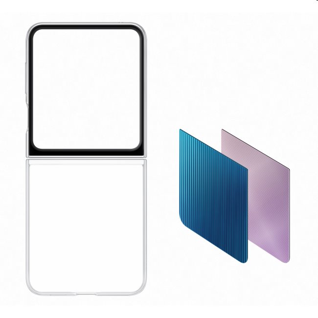 FlipSuit Cover tok Samsung Galaxy Z Flip5 számára, transparent