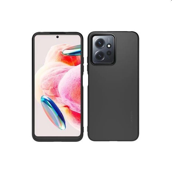 Made for Xiaomi TPU tok Xiaomi Redmi Note 12 4G számára, fekete Made for Xiaomi TPU tok Xiaomi Redmi Note 12 4G számára, fekete
