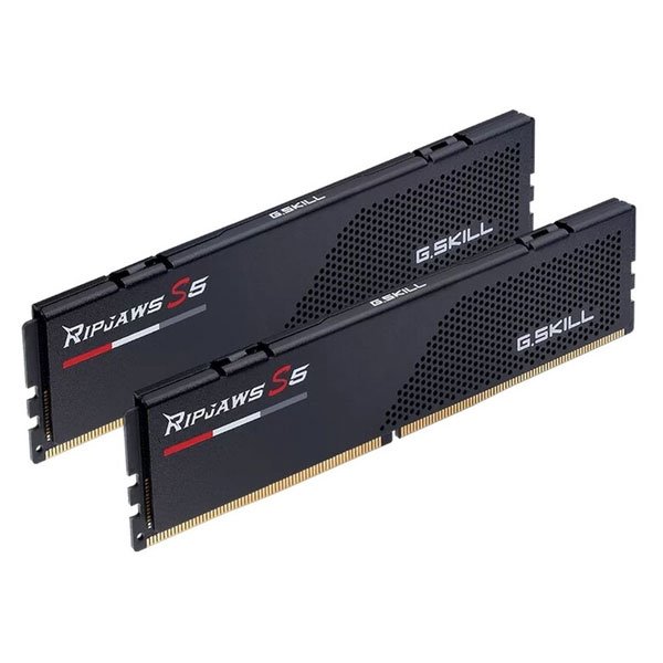 G.SKILL 32GB kit DDR5 5600 CL30 Ripjaws S5 fekete G.SKILL 32GB kit DDR5 5600 CL30 Ripjaws S5 fekete