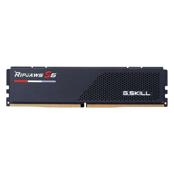 G.SKILL 32GB kit DDR5 5600 CL30 Ripjaws S5 fekete G.SKILL 32GB kit DDR5 5600 CL30 Ripjaws S5 fekete