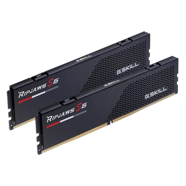 G.SKILL 32 GB kit DDR5 6000 CL30 Ripjaws S5 black G.SKILL 32 GB kit DDR5 6000 CL30 Ripjaws S5 black