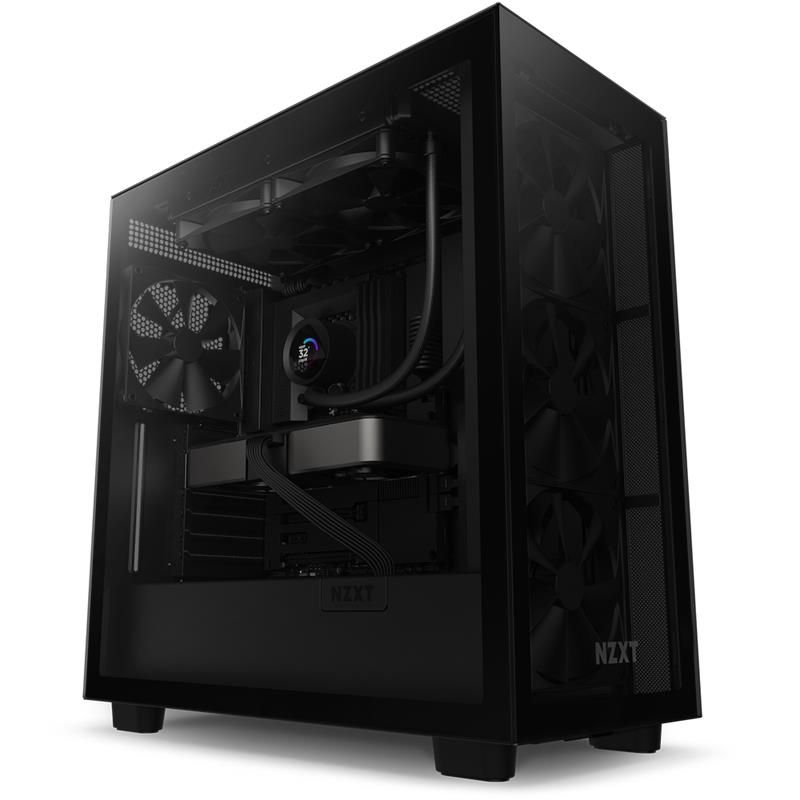 NZXT AIO liquid cooler CPU Kraken 280 / 2x140mm fan / 4-pin PWM / LCD display / black NZXT AIO liquid cooler CPU Kraken 280 / 2x140mm fan / 4-pin PWM / LCD display / black