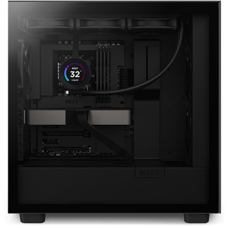 NZXT AIO liquid cooler CPU Kraken 360 / 3x120mm fan / 4-pin PWM / LCD display / black NZXT AIO liquid cooler CPU Kraken 360 / 3x120mm fan / 4-pin PWM / LCD display / black