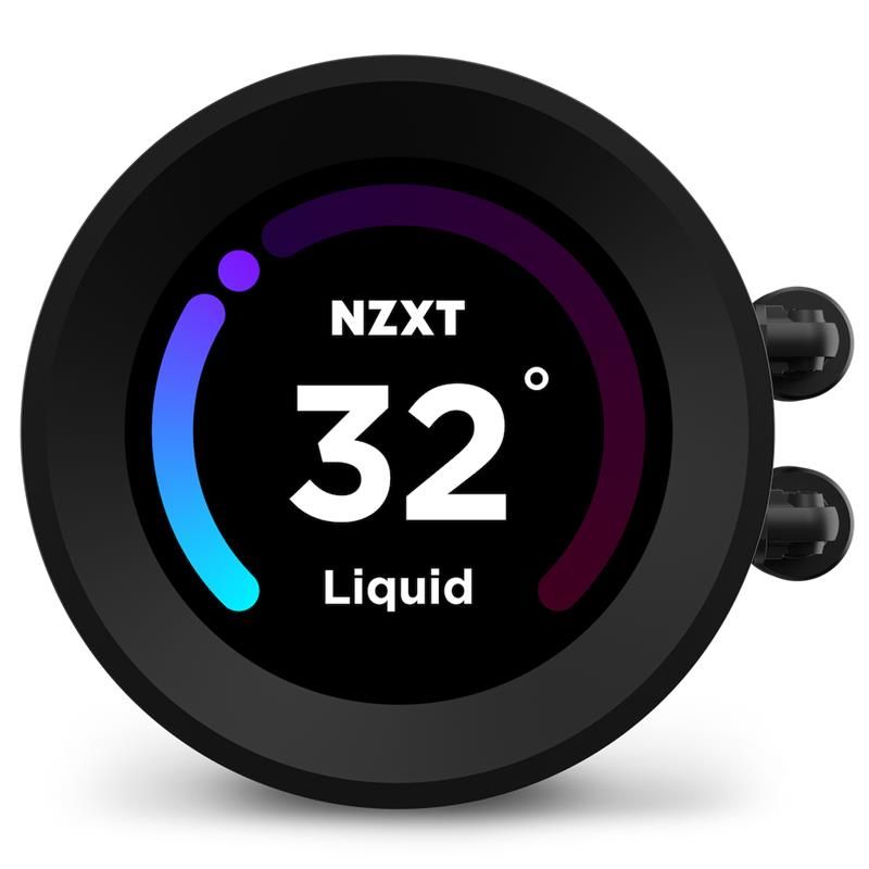 NZXT AIO liquid cooler CPU Kraken 360 / 3x120mm fan / 4-pin PWM / LCD display / black NZXT AIO liquid cooler CPU Kraken 360 / 3x120mm fan / 4-pin PWM / LCD display / black