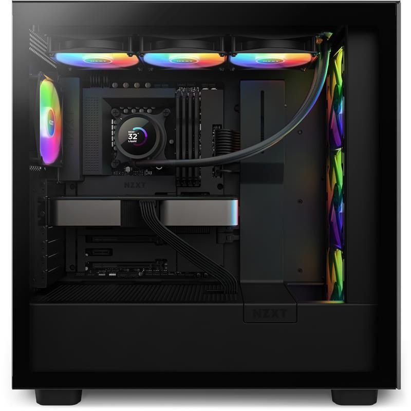 NZXT AIO liquid cooler CPU Kraken 360 RGB / 3x120mm fan / 4-pin PWM / LCD display / black NZXT AIO liquid cooler CPU Kraken 360 RGB / 3x120mm fan / 4-pin PWM / LCD display / black