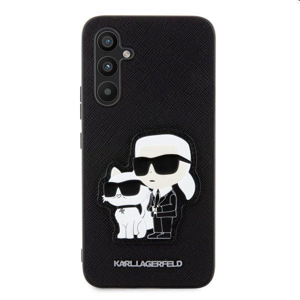 Karl Lagerfeld PU Saffiano Karl and Choupette NFT tok Samsung Galaxy A34 5G számára, fekete Karl Lagerfeld PU Saffiano Karl and Choupette NFT tok Samsung Galaxy A34 5G számára, fekete