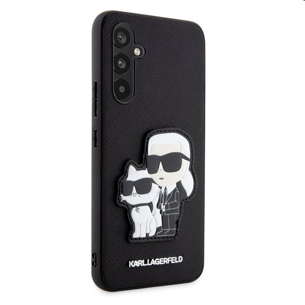 Karl Lagerfeld PU Saffiano Karl and Choupette NFT tok Samsung Galaxy A34 5G számára, fekete Karl Lagerfeld PU Saffiano Karl and Choupette NFT tok Samsung Galaxy A34 5G számára, fekete