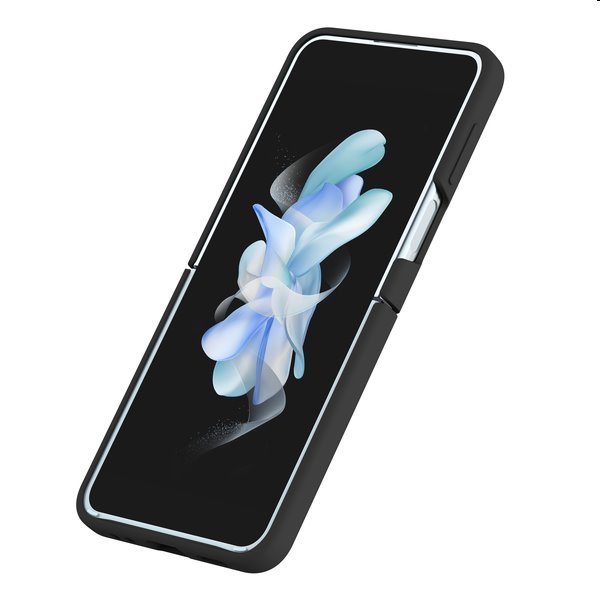 Nillkin CamShield Silky tok Samsung Galaxy Z Flip 4 5G számára, fekete