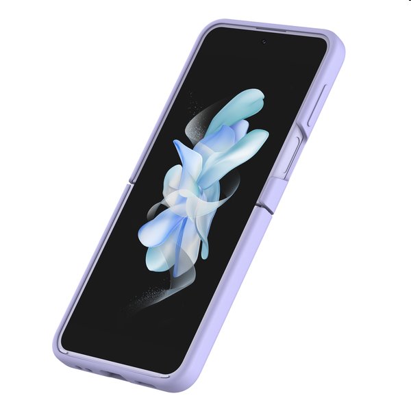 Nillkin CamShield Silky tok Samsung Galaxy Z Flip 4 5G számára, lila