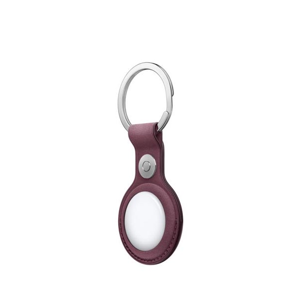 Apple AirTag FineWoven Key Ring - Mulberry