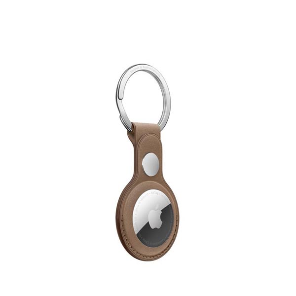 Apple AirTag FineWoven Key Ring - Taupe