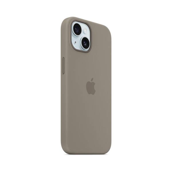 Apple iPhone 15 Plus Szilikontok MagSafe-vel - Clay