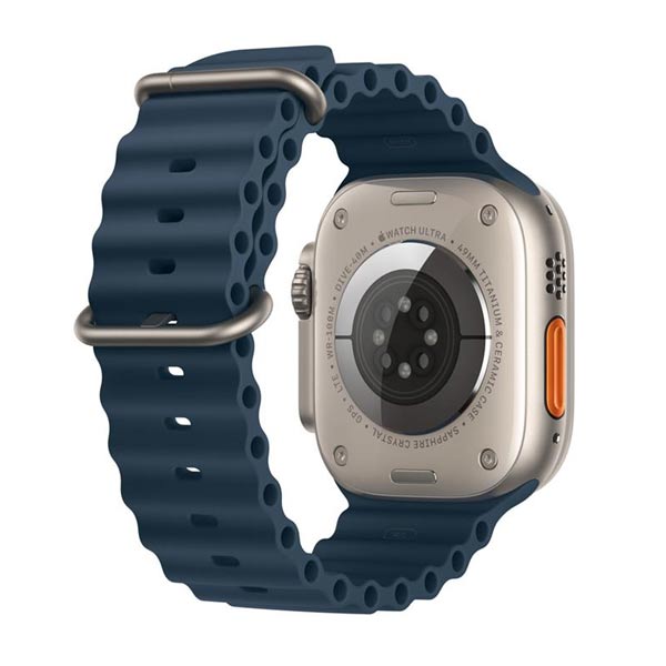 Apple Watch Ultra 2 GPS + Cellular, 49mm Titanium Case Kék Ocean szíjjal