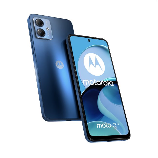 Motorola Moto G14, 4/128GB, sky kék