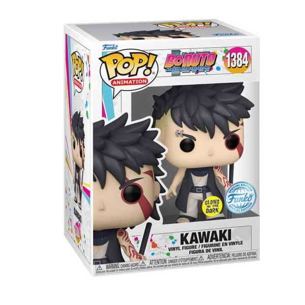 POP! Animation: Kawaki (Boruto Naruto Next Generation) Special Kiadás (Világít a sötétben) figura