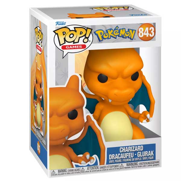 POP! Games: Charizard Dracaufeu Glurak (Pokémon) figura