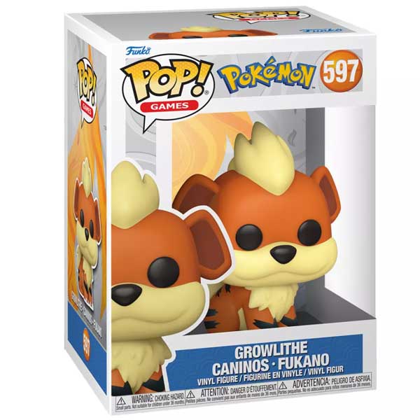 POP! Games: Growlithe (Pokémon) figura