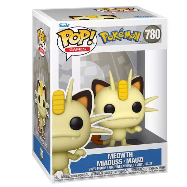 POP! Games: Meowth (Pokémon) figura