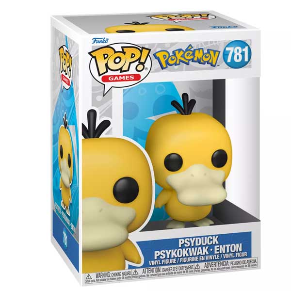 POP! Games: Psyduck Psykokwak Enton (Pokémon) figura POP! Games: Psyduck Psykokwak Enton (Pokémon) figura