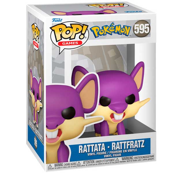 POP! Games: Rattata (Pokémon) figura