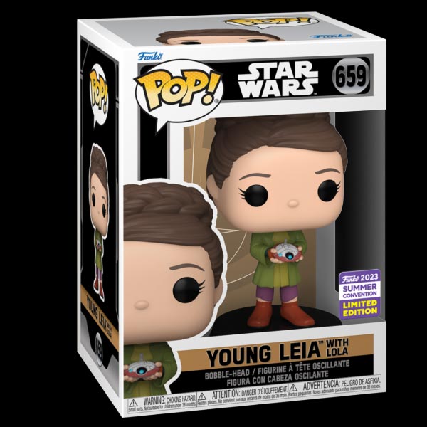 POP! Obi Wan: Young Leia (Star Wars) 2023 Summer Convention Limited Kiadás figura