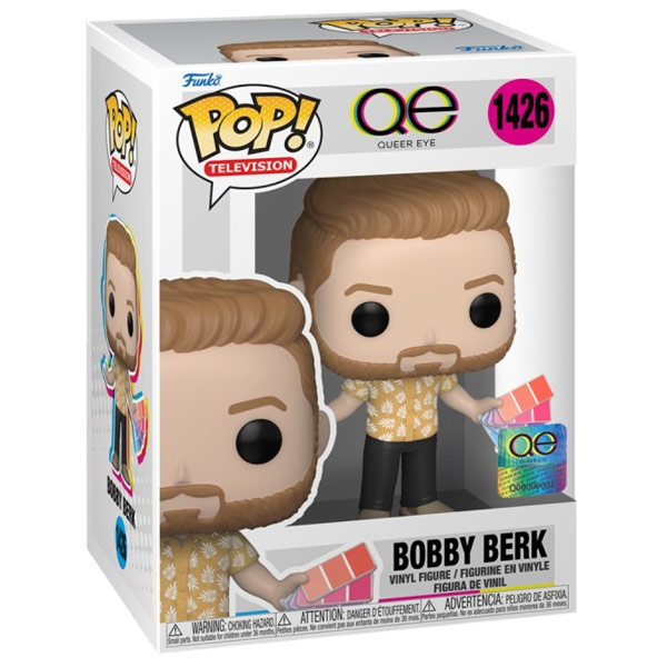POP! TV Bobby Berk (Queer Eye) figura POP! TV Bobby Berk (Queer Eye) figura