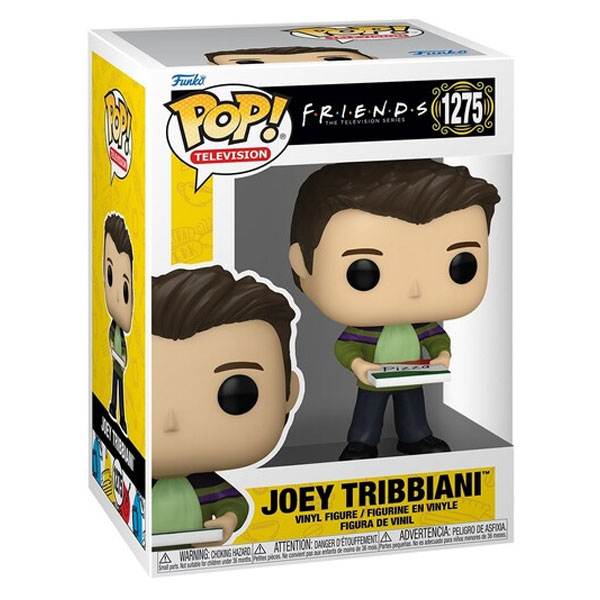 POP! TV Joey Tribbiani Pizzával (Friends) figura