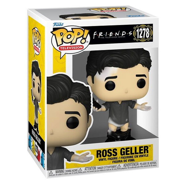 POP! TV Ross Geller bőrnadrágban (Friends) figura