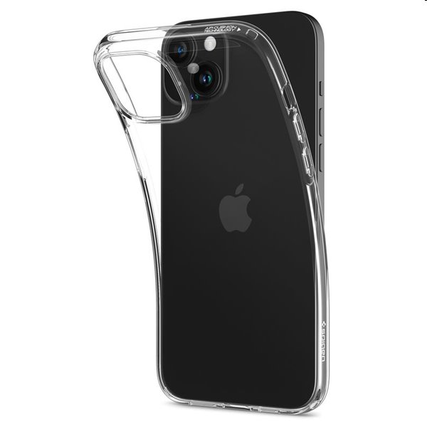 Spigen Liquid Crystal Glitter tok Apple iPhone 15 Plus számára, átlátszó Spigen Liquid Crystal Glitter tok Apple iPhone 15 Plus számára, átlátszó