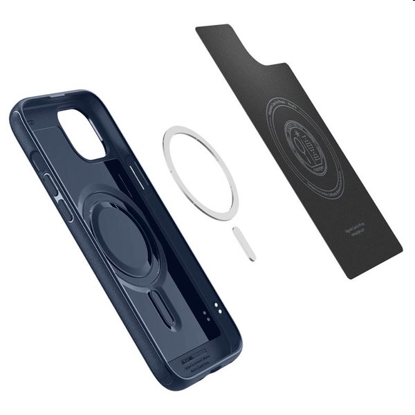 Spigen Mag Armor MagSafe tok Apple iPhone 15 számára, navy kék