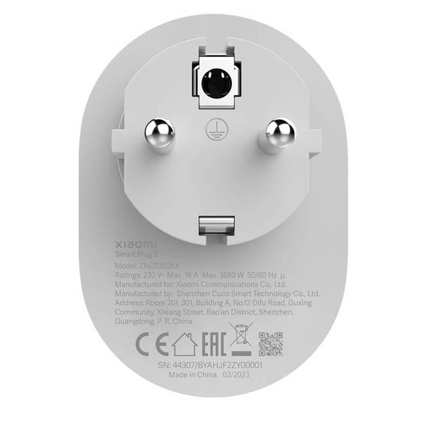 Xiaomi Smart Plug 2 EU Xiaomi Smart Plug 2 EU